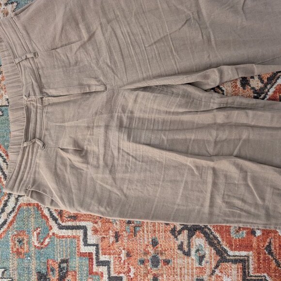 Women's Linen Essential Trouser - Picture 3 of 7